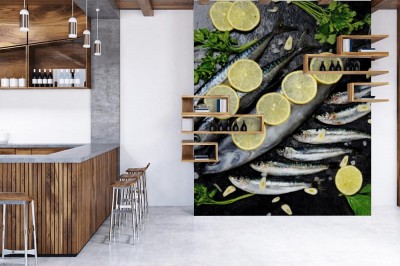 Fototapeta Ryba w cytrynie