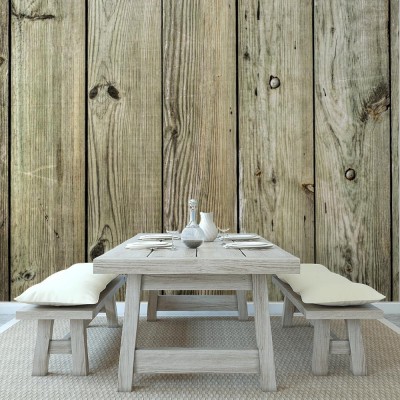 Fototapeta Zsiniałe drewniane deski