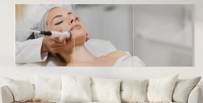 Obraz na płótnie Piękna kobieta w profesjonalnym salonie piękności