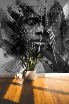 Fototapeta Czarno biały portret