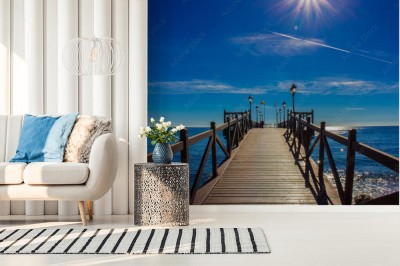 Fototapeta Molo w Costa del Sol