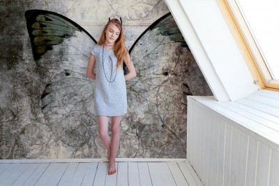 Fototapeta Motyl w stylu grunge