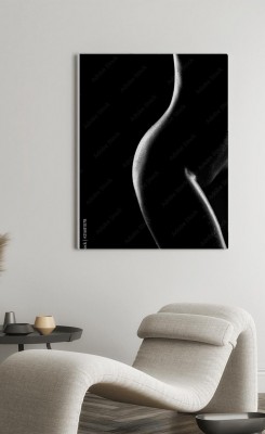 Obrazy do salonu Gładka sylwetka seksownej kobiety