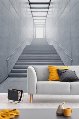 Fototapeta 3D - Betonowe schody