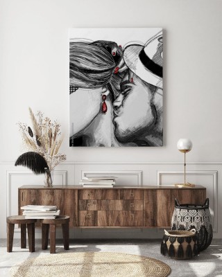 Obraz na płótnie Pocałunek latino