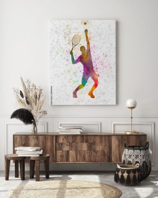 Obraz na płótnie Serw w tenisie