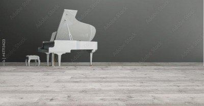 Fototapeta Fortepian w eleganckim wnętrzu