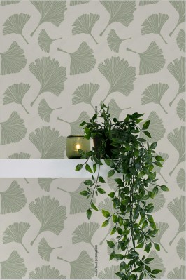 Fototapeta Botaniczny wzór w modnych kolorach