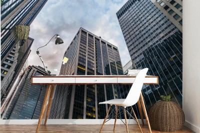 Fototapeta Nowy Jork - widok na Wall Street