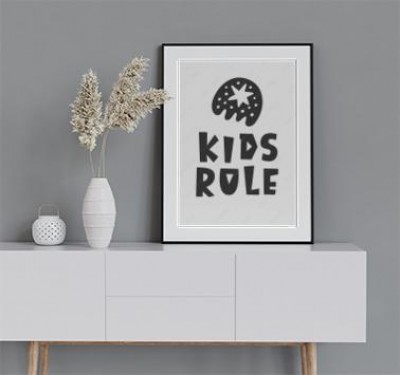 Plakat Dziecinny w stylu skandynawskim
