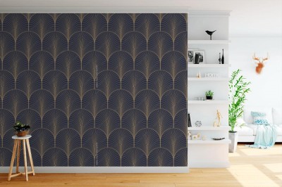 Tapeta w stylu art deco