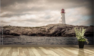 Fototapeta latarnia morska w nowej Szkocji