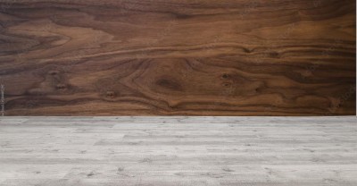 Fototapeta Struktura drewna orzecha czarnego z dwóch desek wykończona olejem