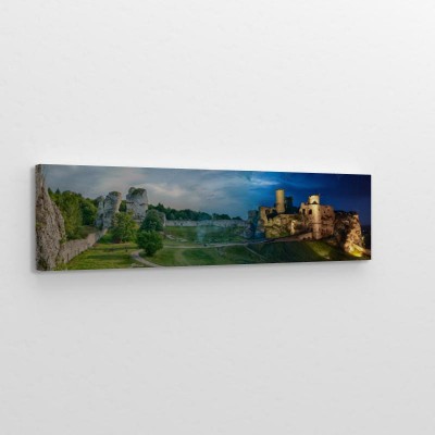 panorama-od-switu-do-zmierzchu-ruiny-zamku-w-ogrodziencu
