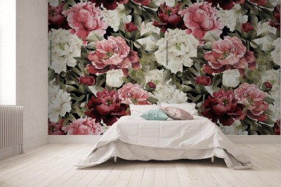 Tapeta z kwiatami Piwonii
