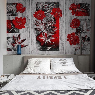 Fototapeta Czerwone piwonie