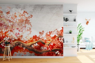 Fototapeta Kwitnienie gałęzi Sakura