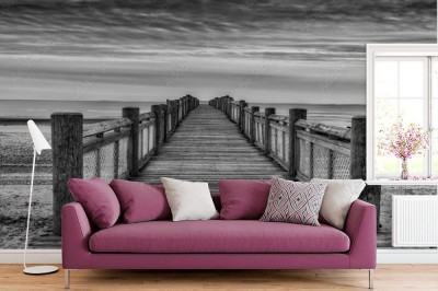 Fototapeta Molo 3D w nowej Anglii 