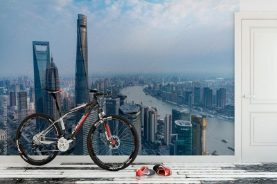 Fototapeta Nowoczesne budynki w mieście