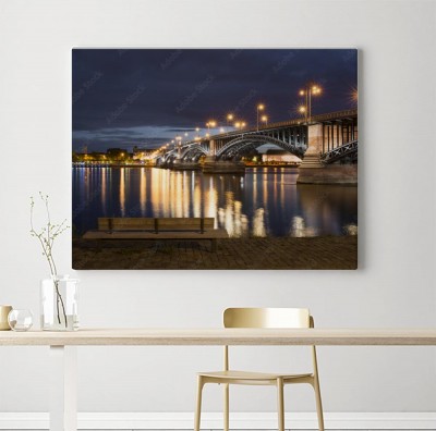 Obraz na płótnie Most na Renie