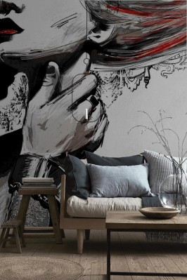 Fototapeta Magnetyzm - krótka historia kreślona pędzlem