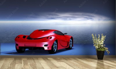 Fototapeta Włoski samochód sportowy