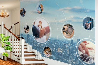 Fototapeta Biznes i sieć