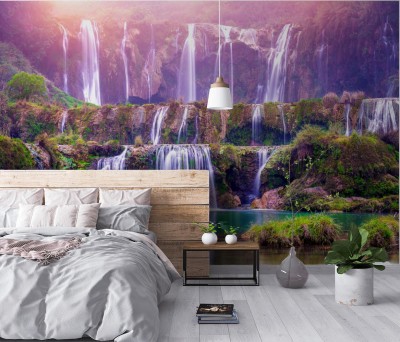 Fototapeta Jiulong siklawa w Luoping, Chiny 