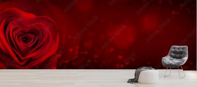 Fototapeta Płatki w kształcie serca