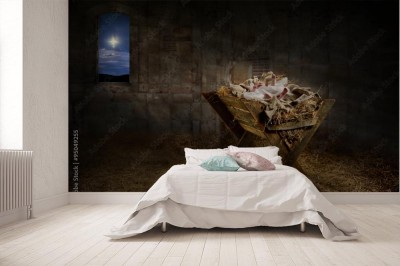 Fototapeta Stajenka Betlejemska