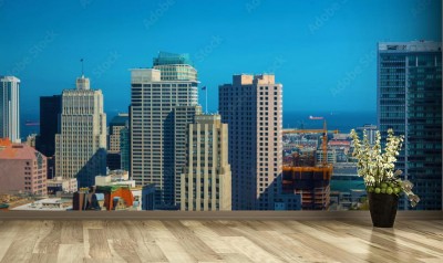 Fototapeta Architektoniczna panorama miasta San Francisco 