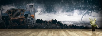 Fototapeta Ekstremalna jazda