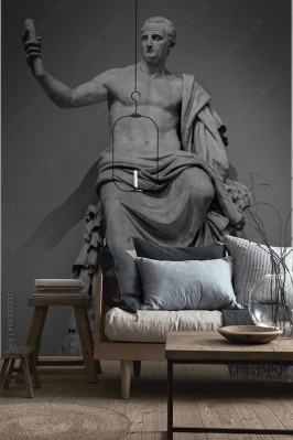 Fototapeta Marmurowy rzymski posąg cesarza Nerva