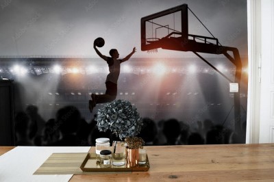 Fototapeta Gra w koszykówkę