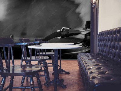 Fototapeta Gramofon w ujęciu vintage