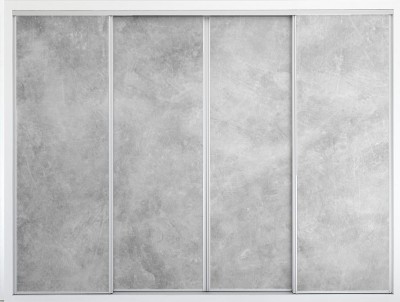 Naklejka na szafę Szarość betonu