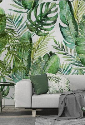 Fototapeta w tropikalne liście