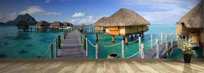 Fototapeta Wakacje na Tahiti