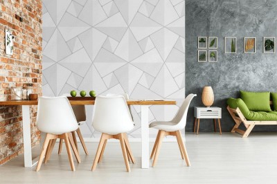 Tapeta z jasnym tłem geometrycznym