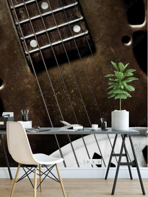 Fototapeta Gitara w stylu vintage