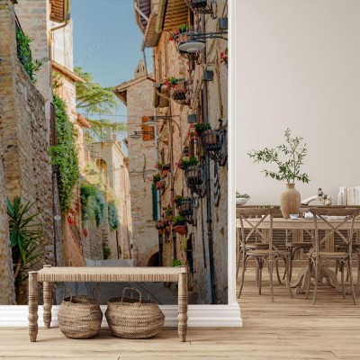Fototapeta Stara uliczka we Włoszech