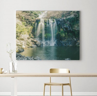 Obraz na płótnie Wodospad w Korei