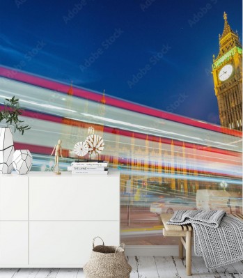 Fototapeta Londyński pośpiech