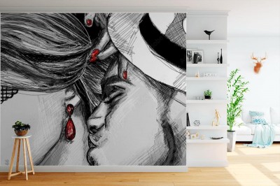 Fototapeta Pocałunek latino 