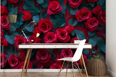 Fototapeta Różane tło