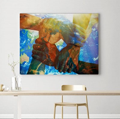 Obraz na płótnie Razem silni