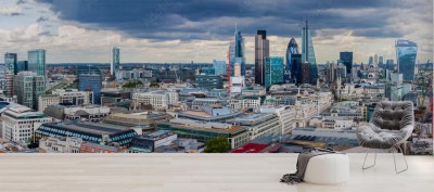 Fototapeta Cudowna Panorama Londyńskiego miasta