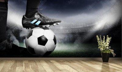 Fototapeta Piłka nożna - panorama