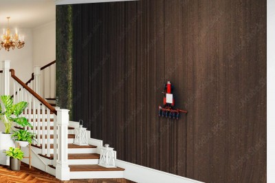 Fototapeta Widok z góry ciągnika sadzącego nasiona kukurydzy w polu