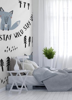 Fototapeta do sypialni w stylu skandynawskim